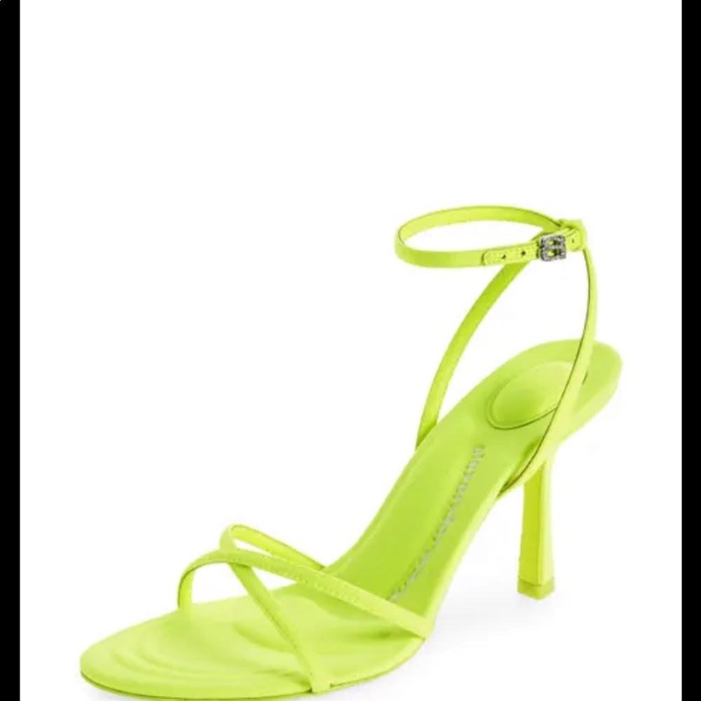 Alexander Wang neon heels